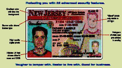 NJ Driver License
