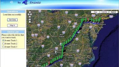 Smaller Route Mapping Screenshot