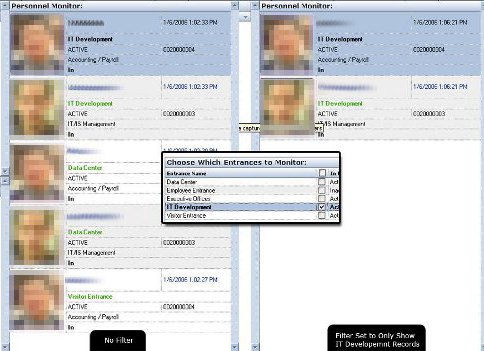 Personnel Monitor Screenshot
